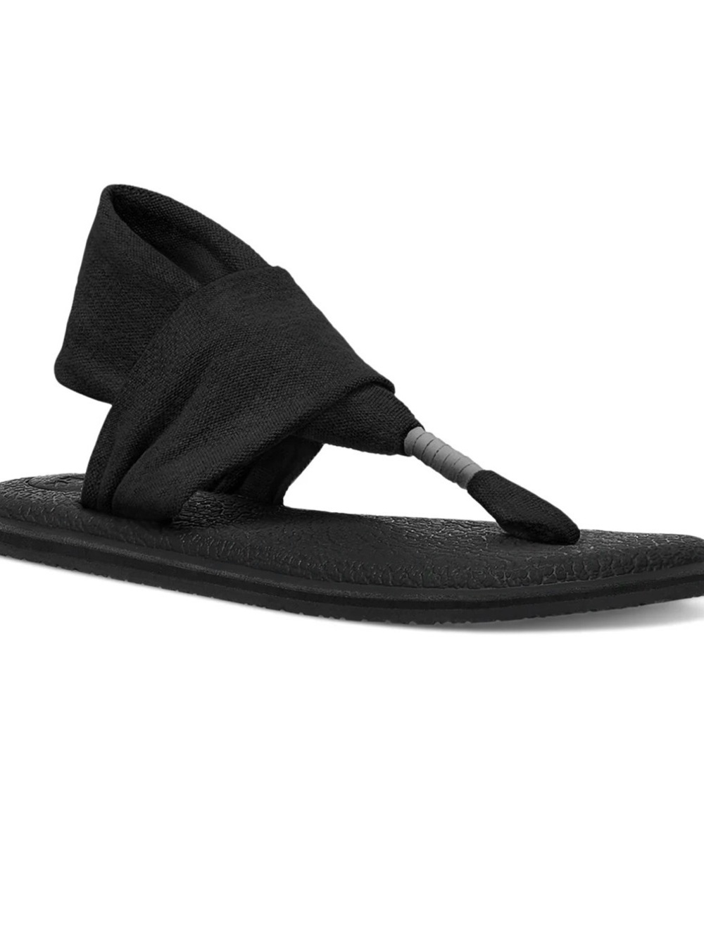 Bundle of 2 Sanuk Yoga Sling 2 Sandals in Black and Maroon colors - Picture 6 of 9